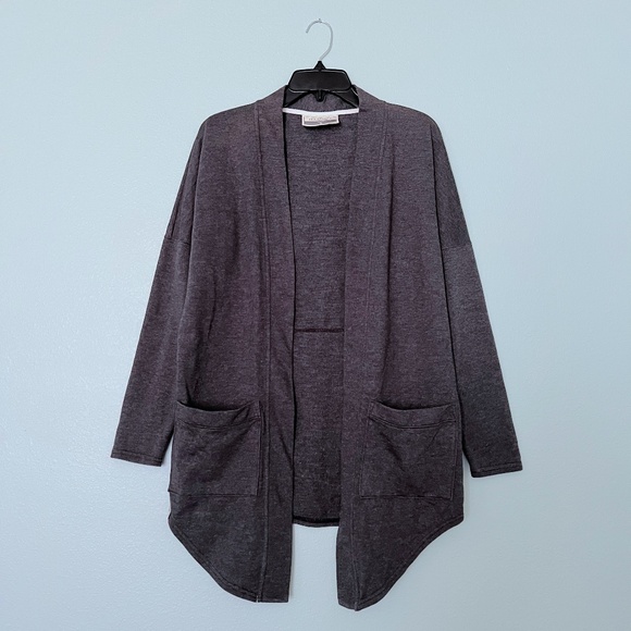 Holloway Sweaters - Holloway Dark Gray French Terry Knit Sophomore Cardigan